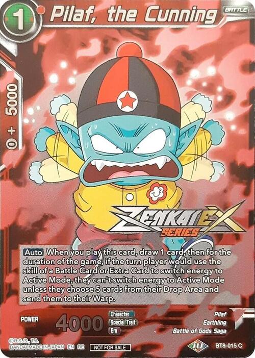 Pilaf, l'Astuto Card Front