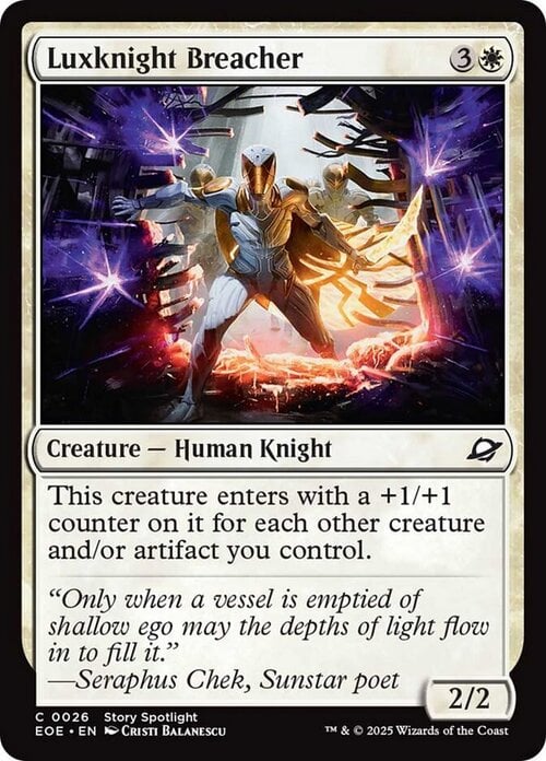 Luxknight Breacher Card Front