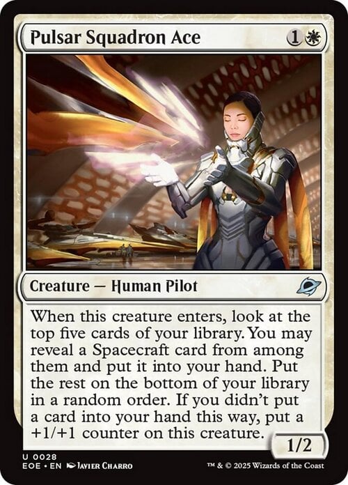 Pulsar Squadron Ace Card Front