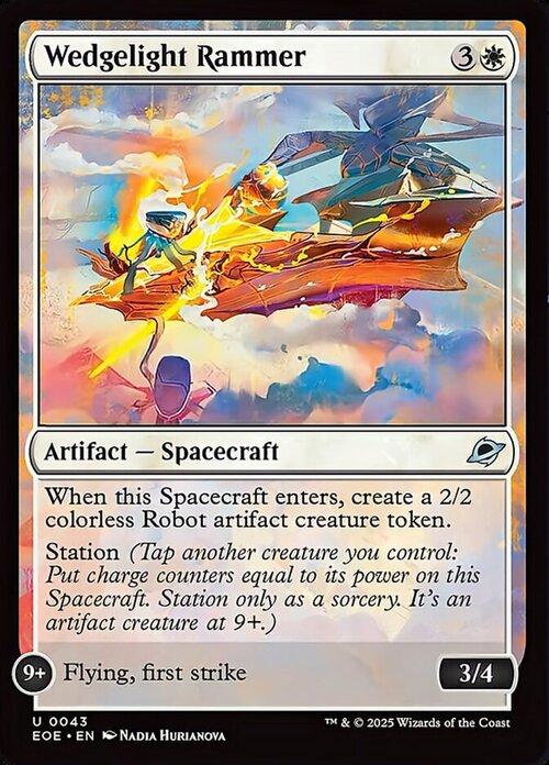 Wedgelight Rammer Card Front