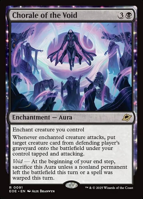 Chorale of the Void Card Front