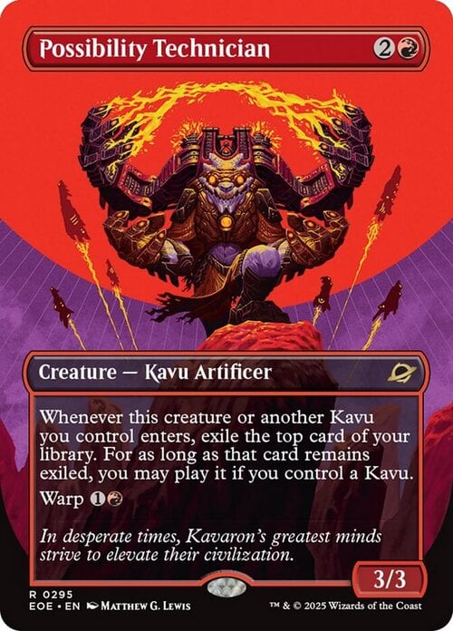 Possibility Technician Card Front