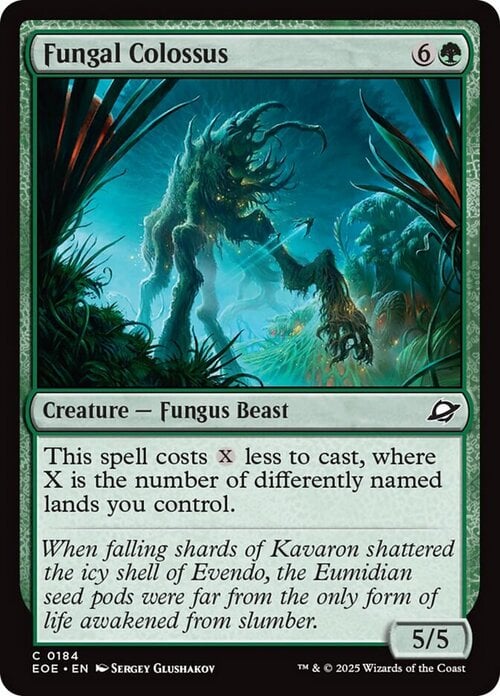 Fungal Colossus Card Front