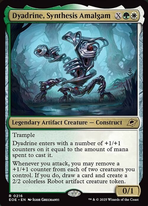 Dyadrine, Synthesis Amalgam Card Front