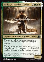 Haliya, Ascendant Cadet 218