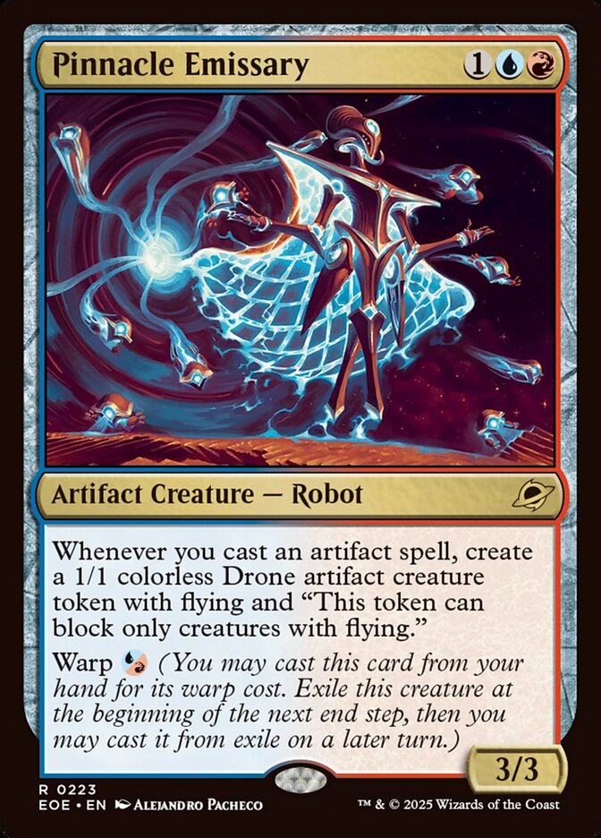 edge of eternities mtg card prices Magic: The Gathering Commander Deck (A copy of a permanent spell becomes a token.) Pinnacle Emissary Edge of Eternities