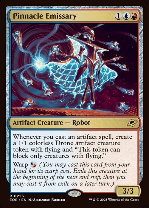 Pinnacle Emissary Card Front