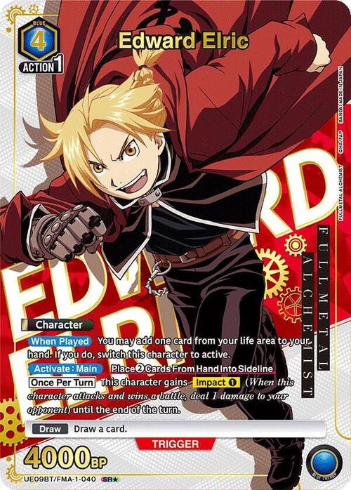 Edward Elric Card Front