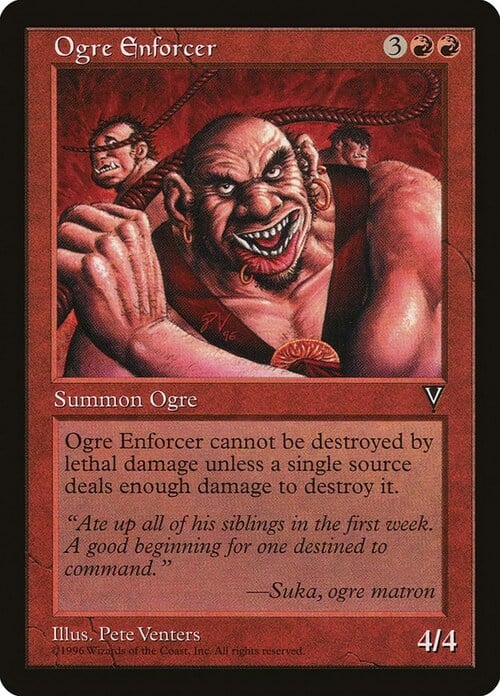 Ogre Invulnerabile Card Front