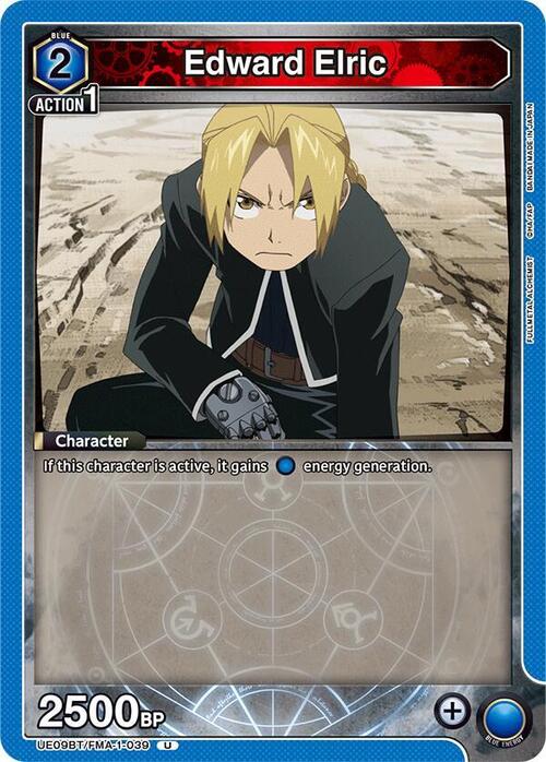 Edward Elric Card Front