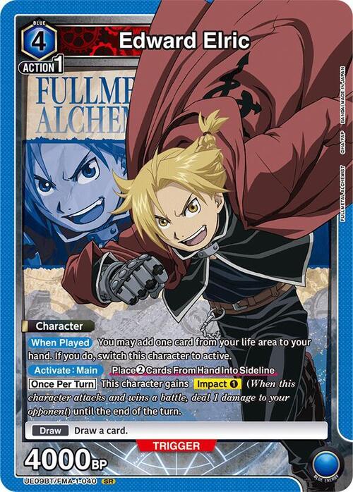 Edward Elric Card Front