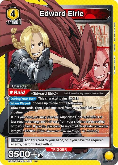Edward Elric Card Front
