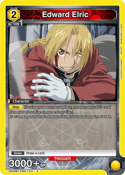 Edward Elric Card Front