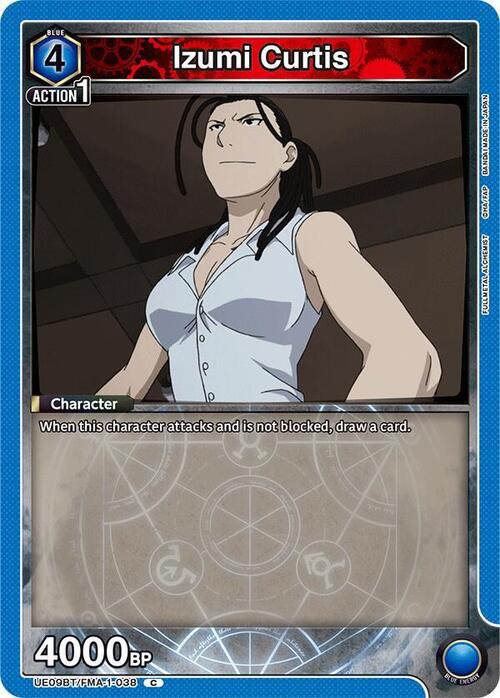 Izumi Curtis Card Front