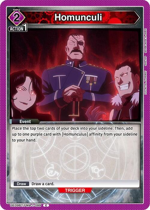 Homunculi Card Front