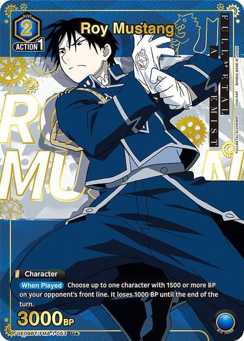 Roy Mustang Card Front