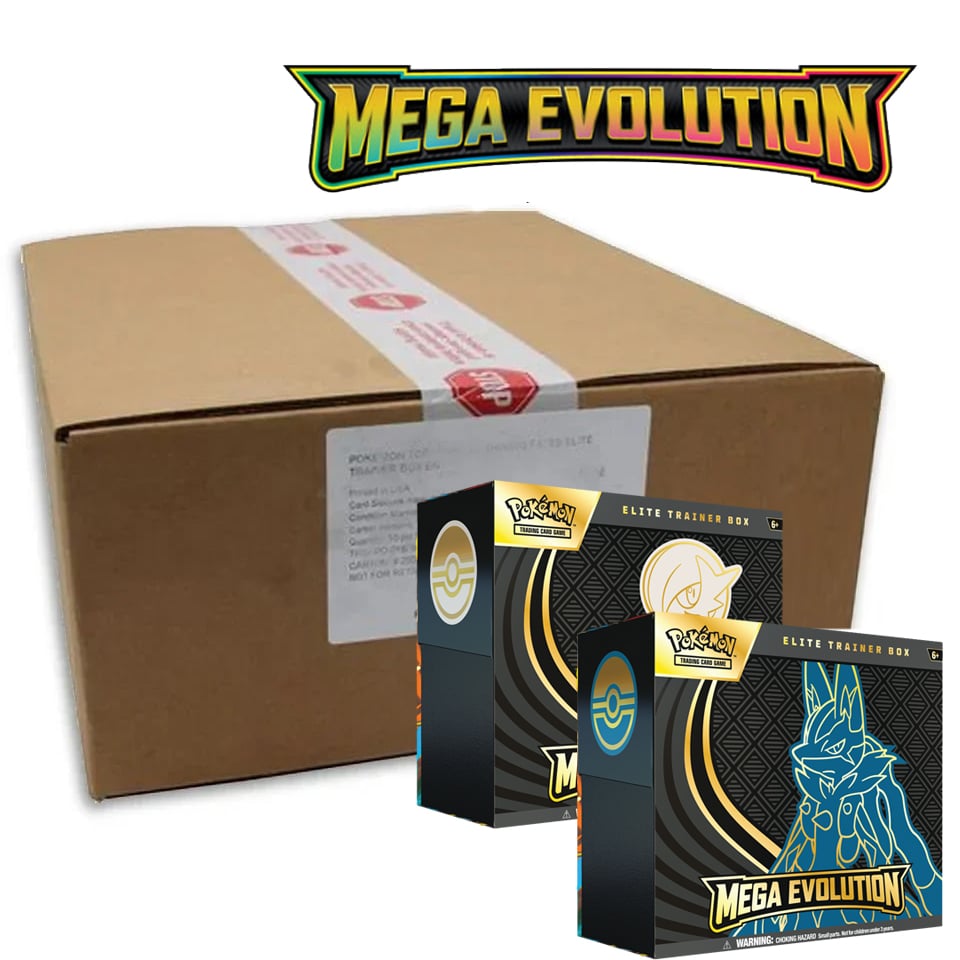 Mega Evolution | 10 Elite Trainer Box Case