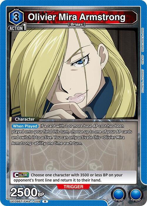 Olivier Mira Armstrong Card Front