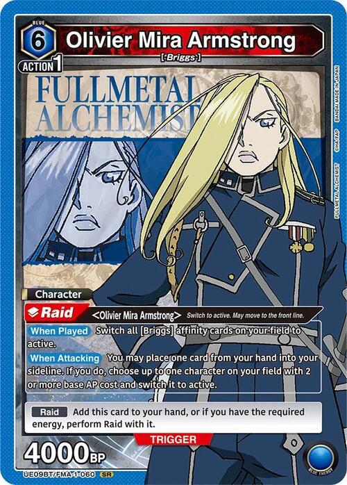 Olivier Mira Armstrong Card Front