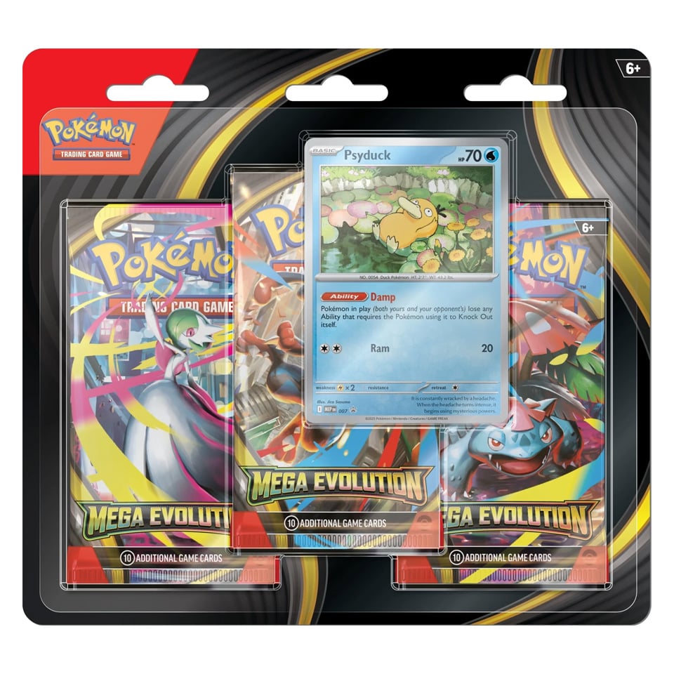 Mega Evolution: Psyduck 3-Pack Blister