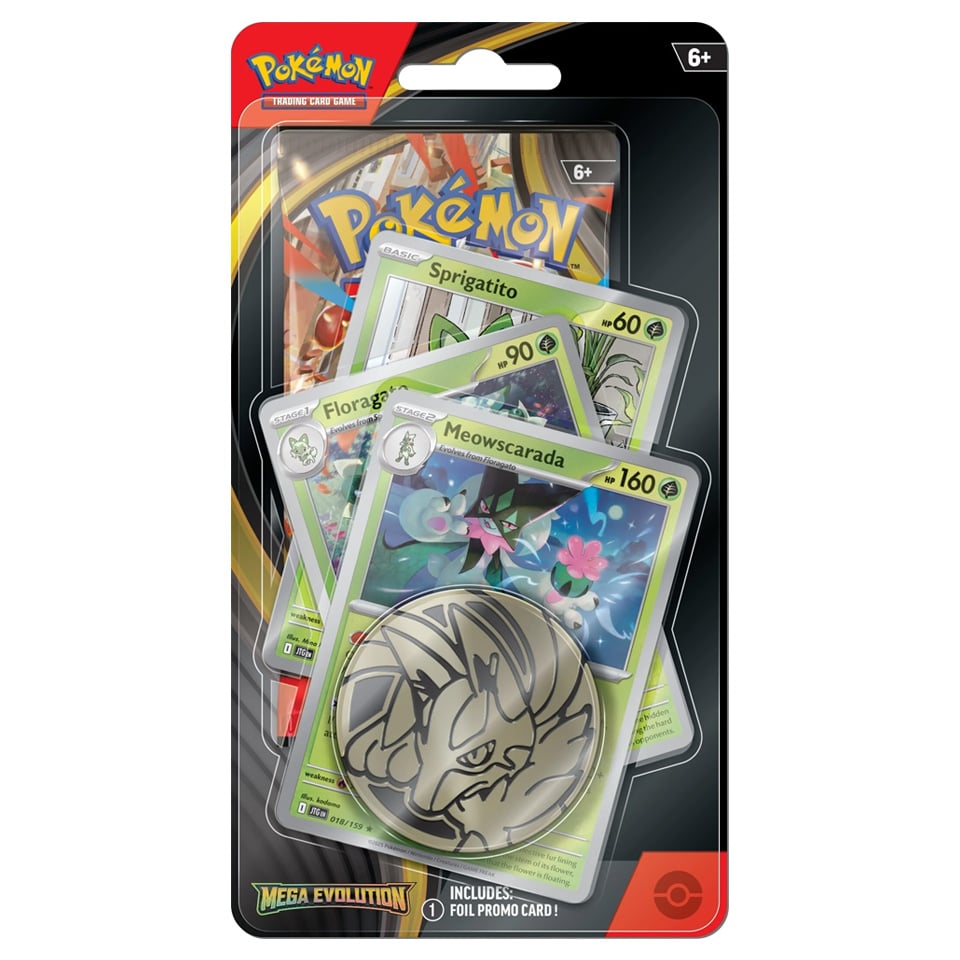 Mega Evolution: Meowscarada Premium Checklane Blister