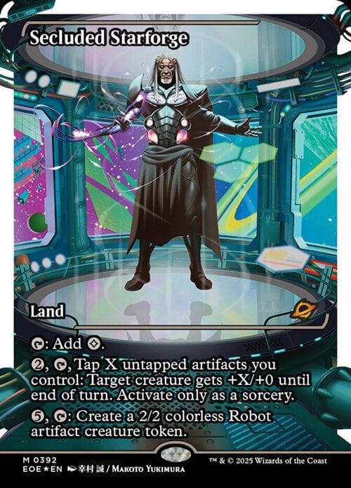 Secluded Starforge Card Front