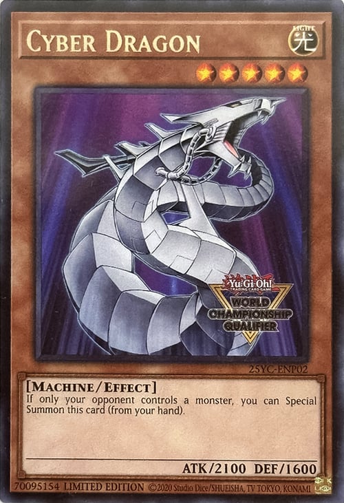 Cyber Dragon Card Front
