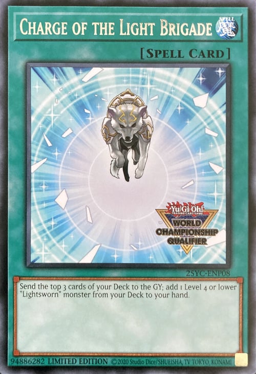 Carica della Brigata della Luce Card Front