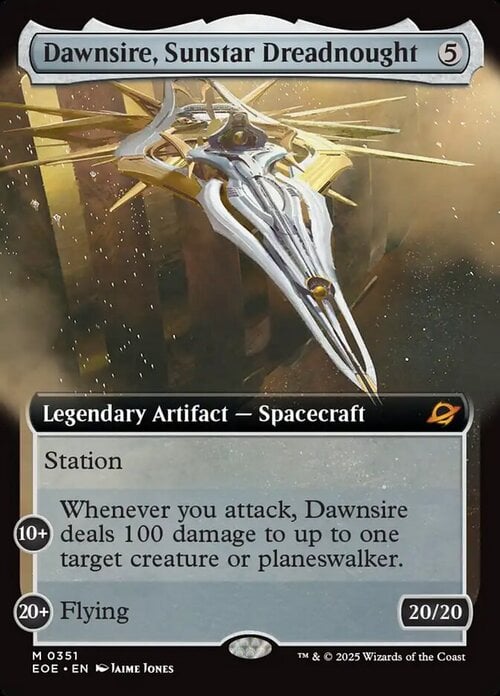 Dawnsire, Sunstar Dreadnought Card Front