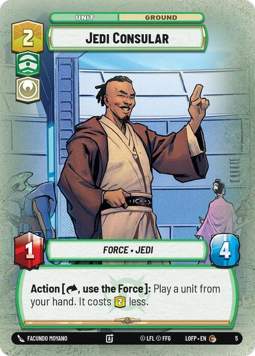 Console Jedi Card Front