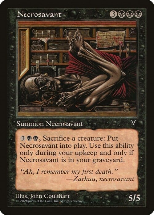 Necrosavant Card Front