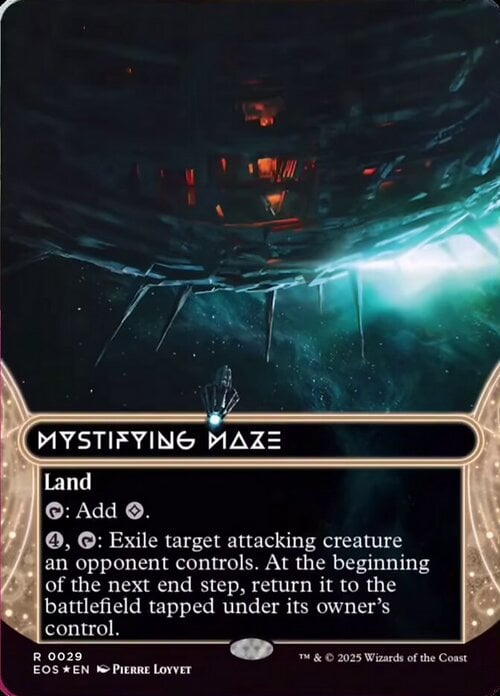 Mystifying Maze Card Front