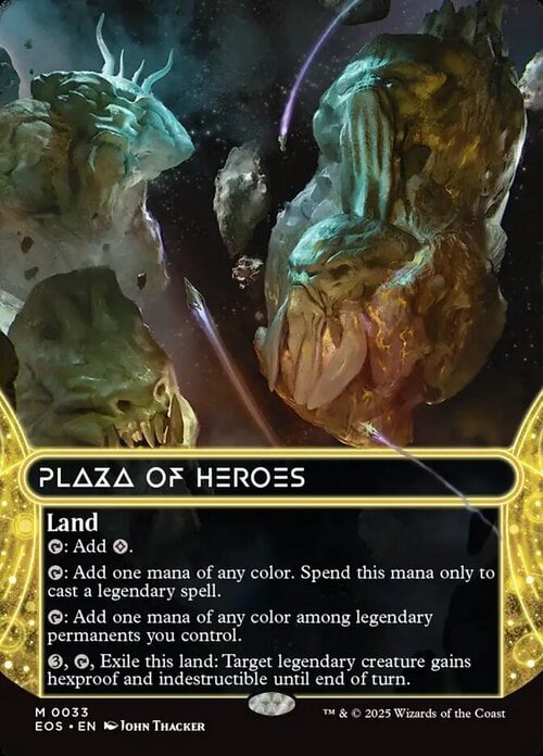 Plaza of Heroes Card Front