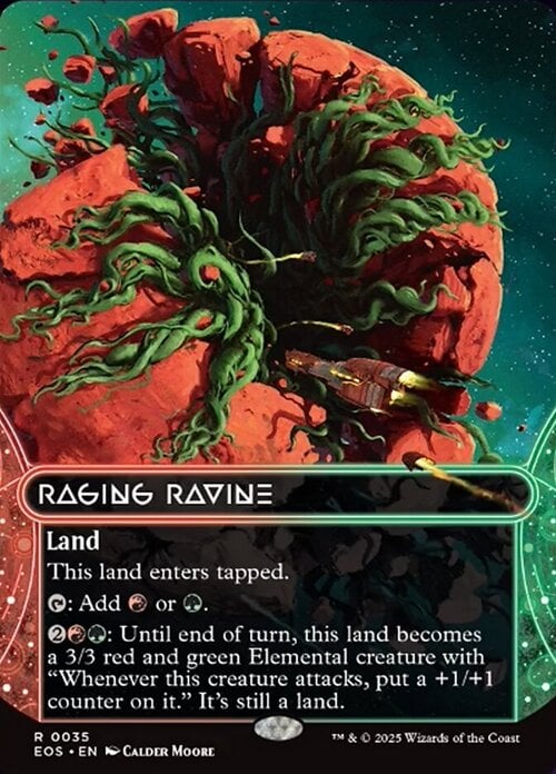 Raging Ravine Card Front