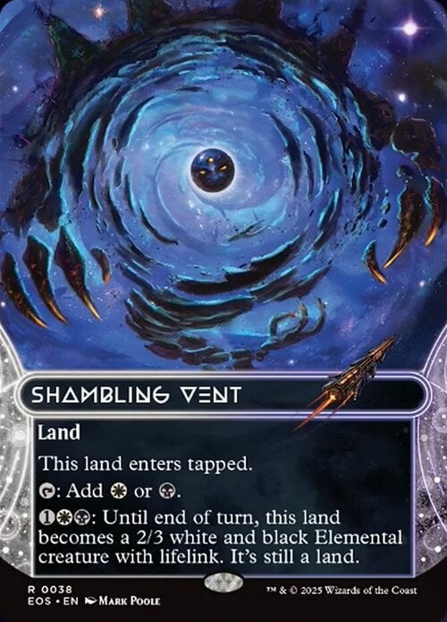 Shambling Vent Card Front