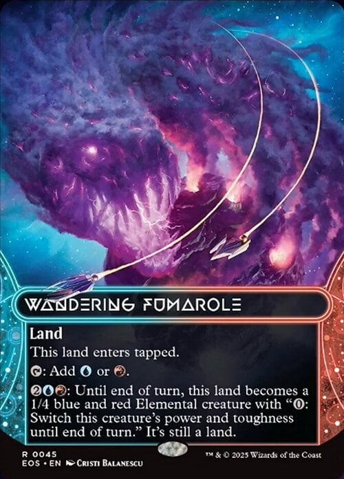 Wandering Fumarole Card Front