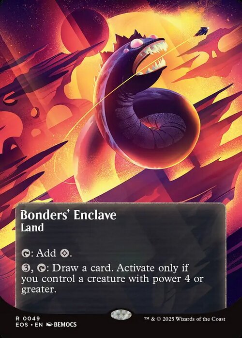 Bonders' Enclave Card Front