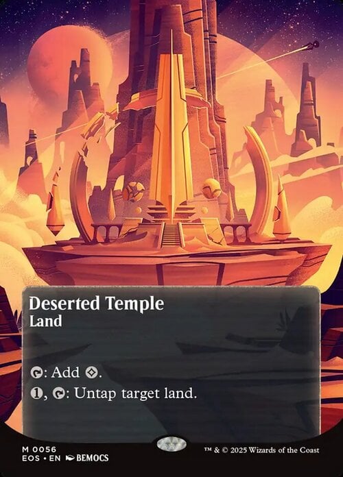 Deserted Temple Card Front