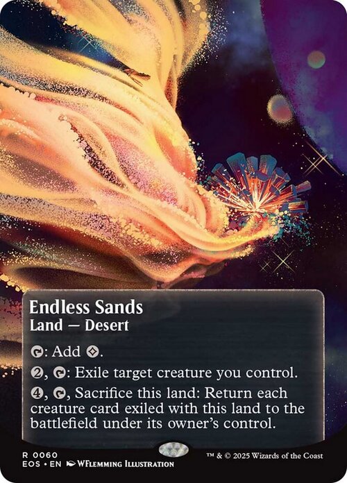Endless Sands Card Front