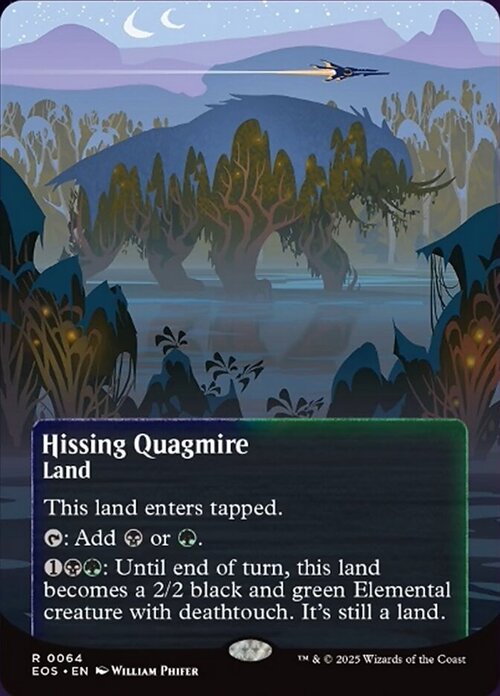 Hissing Quagmire Card Front