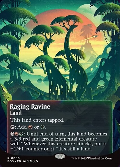 Raging Ravine Card Front