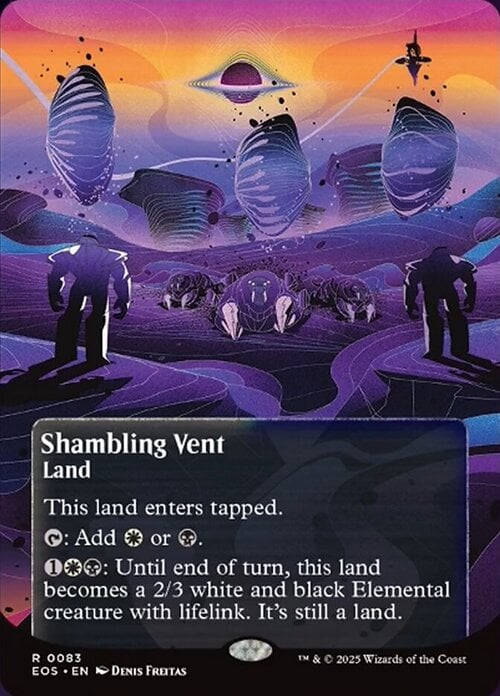 Shambling Vent Card Front