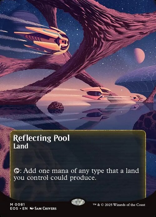 Reflecting Pool Card Front