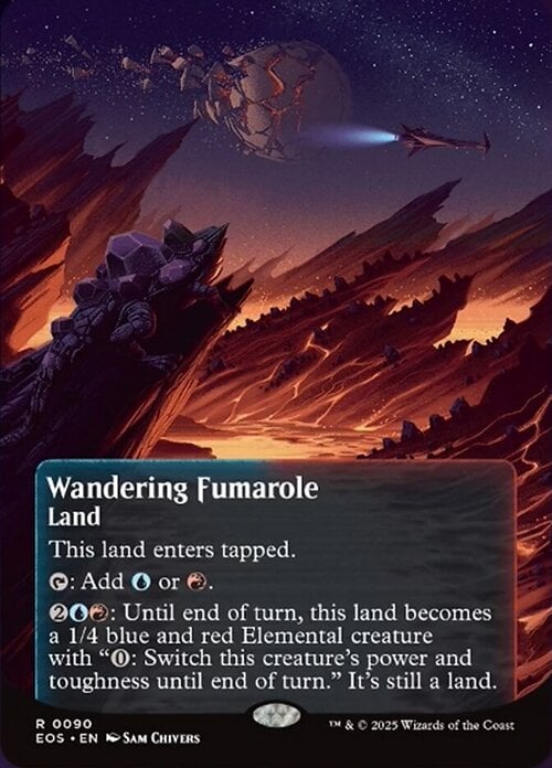 Wandering Fumarole Card Front