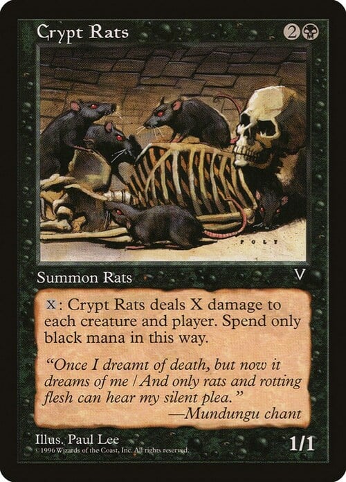 Crypt Rats Card Front