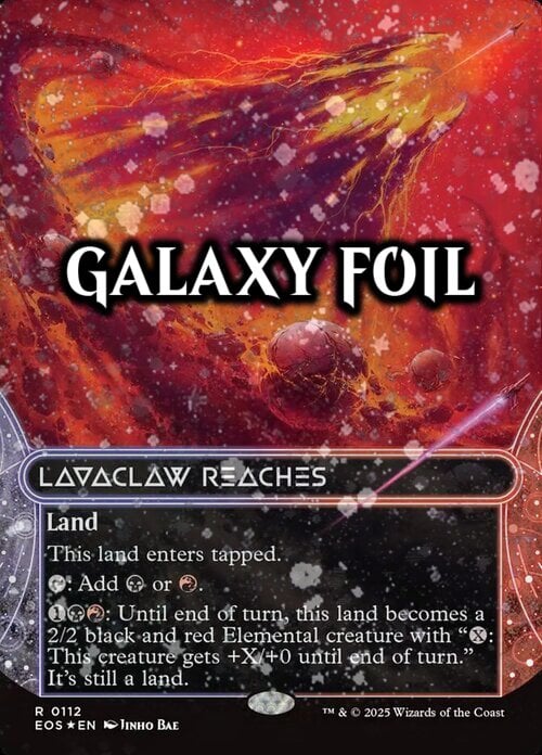 Lavaclaw Reaches Card Front