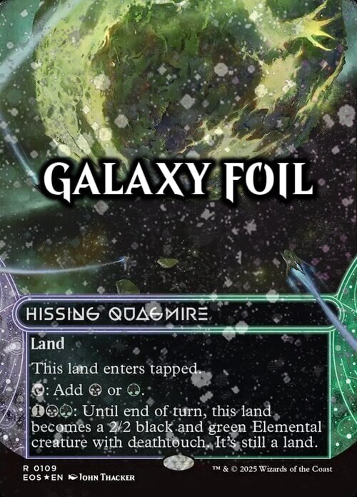 Hissing Quagmire Card Front