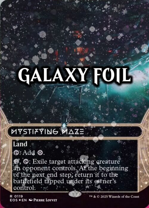 Mystifying Maze Card Front