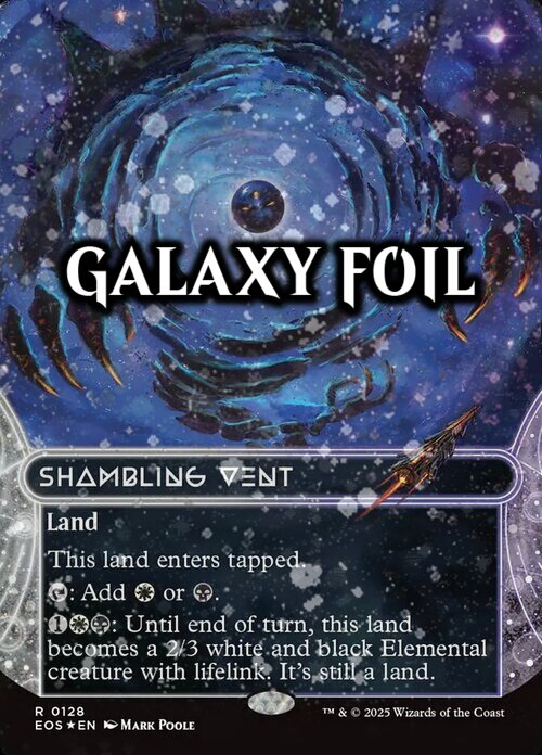 Shambling Vent Card Front