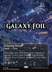 Echoing Deeps · Borderless | Galaxy Foil 148